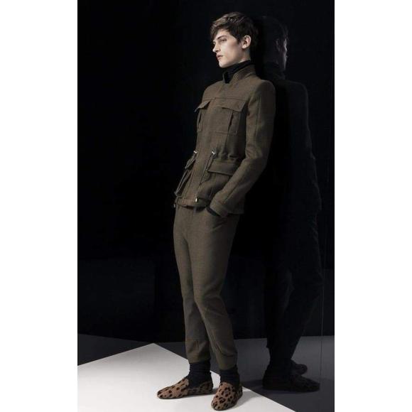 Balmain - Military Green Wool Jacket - FR 48
